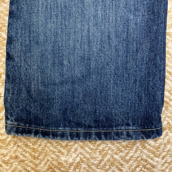 Vtg 90s Old Navy Low Waist Boot Cut Jeans sz 8 Reg - Picture 7 of 10